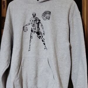 Gem & Harmony Gray Graphic Hoodie
